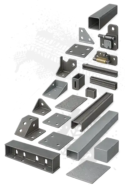 Custom welded truck parts